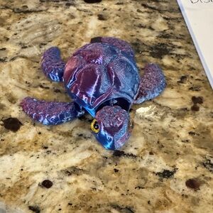 Colorful Plush Turtle Toy